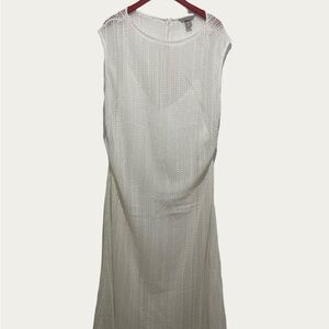 H&M Cream Sleeveless Knit Dress